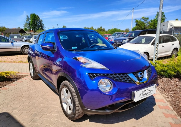 Nissan Juke cena 37500 przebieg: 117500, rok produkcji 2014 z Łaszczów małe 466